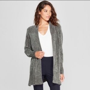 Womens green cardigan